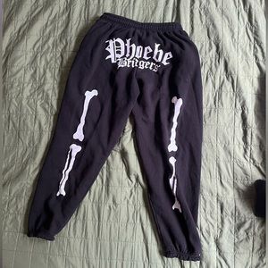 Phoebe Bridgers Skeleton Joggers